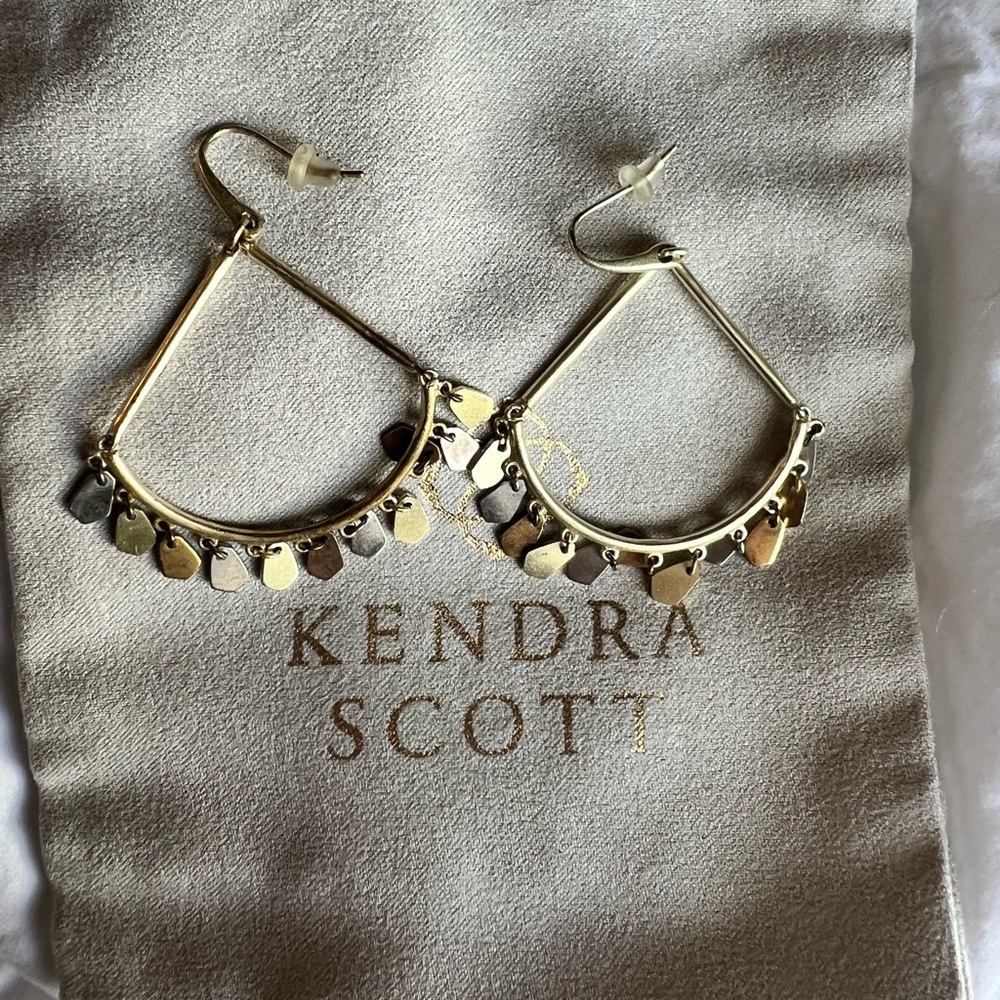 Kendra Scott Sydney Drop Earrings In Mixed Metal